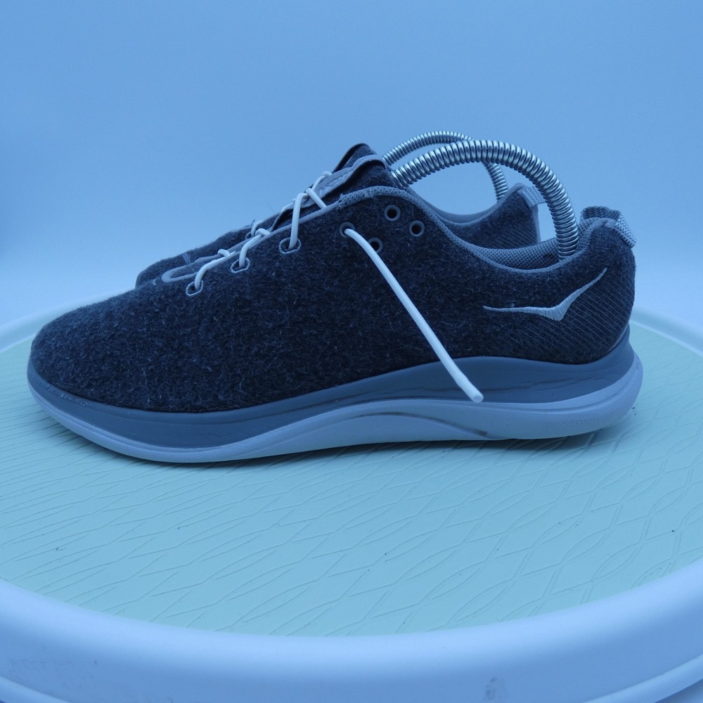 Hoka One One Hupana Flow Wool 1107649-DSWD Women 8.5D Running Shoes Gray Sneaker - Picture 2 of 9